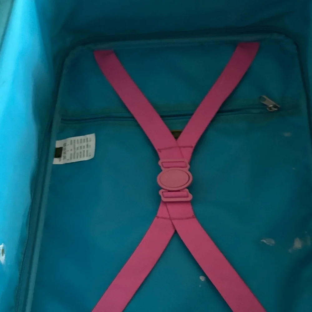 Oilily Blue and Pink Mermaid Kids suitcase - Picture 11 of 13